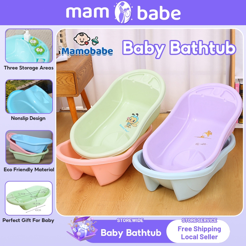 Baby bathtub thickened bathtub cartoon baby bathtub Plastic Household  Bathtub
