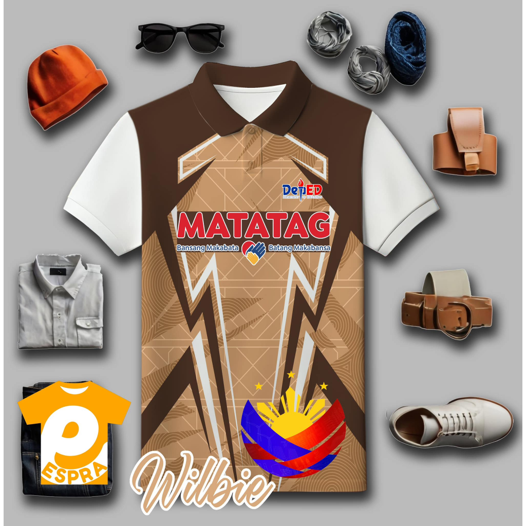 COLLARED MATATAG SHIRT FSS COLOR OF THE YEAR POLO SHIRTS | Shopee ...