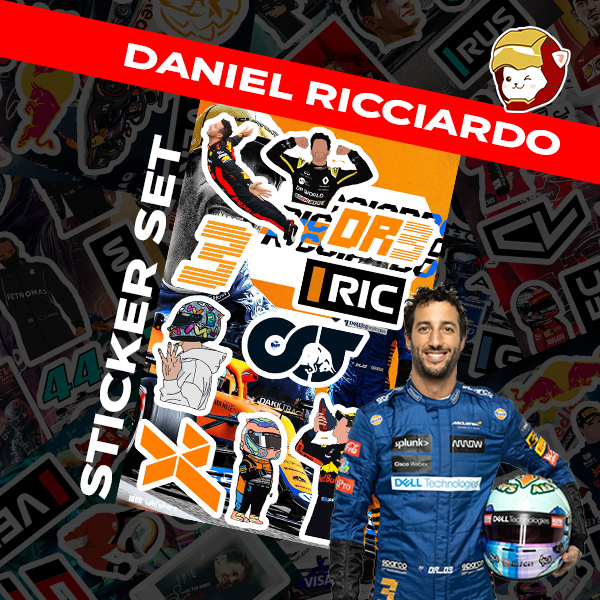 F1 | Daniel Ricciardo | Vinyl Stickers | Shopee Philippines