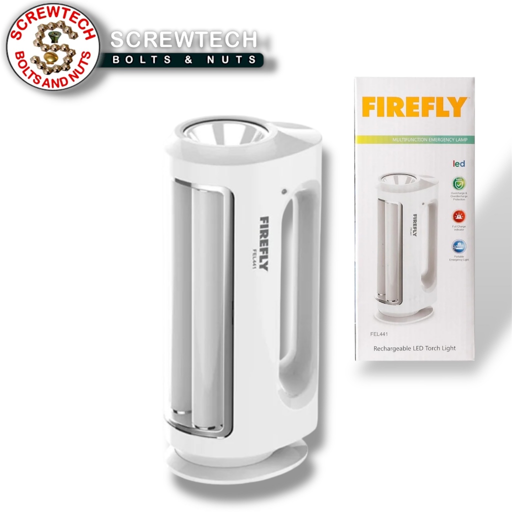 Firefly Rechargeable LED Torch Light Flashlight Flash Light FEL441 ...