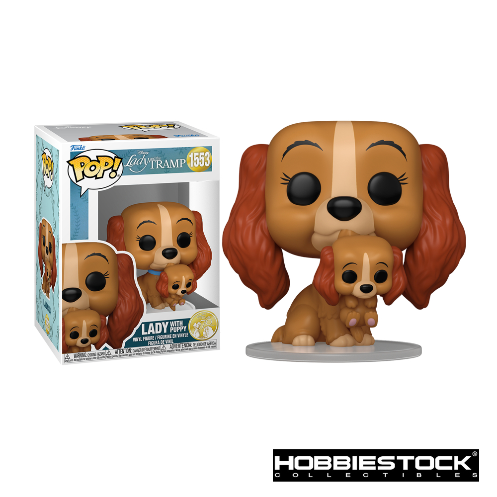 Funko Pop! Disney Lady and the Tramp Lady with Puppy