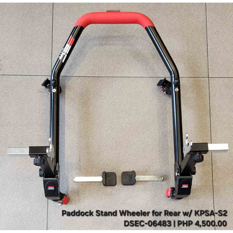 Heavy Duty Rear Paddock Stand (Movable) | Shopee Philippines