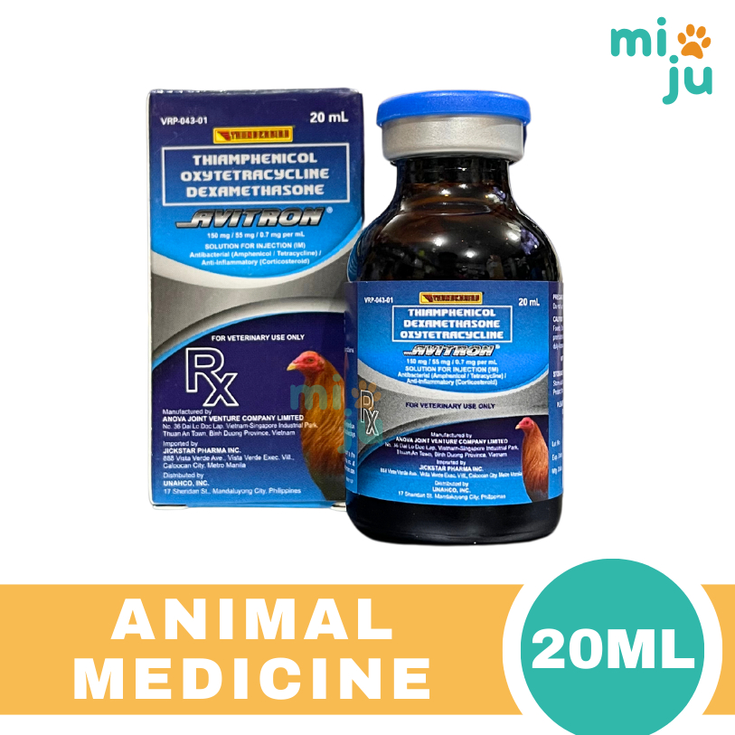 Thunderbird Avitron 20ml - For Animals | Shopee Philippines