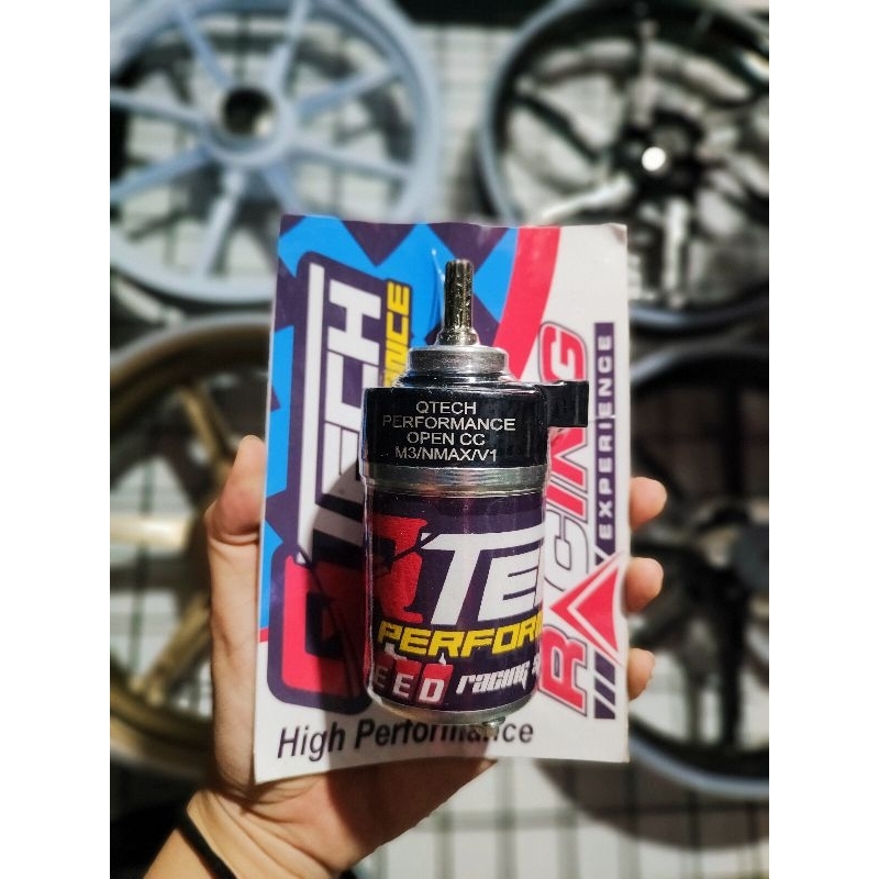 QTECH Racing Starter Motor (Open CC for Mio i 125/M3/NMAX V1) | Shopee ...