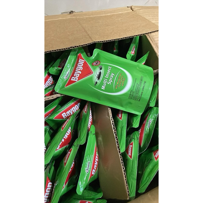 baygon refill pack multi insect spray-(79g) | Shopee Philippines