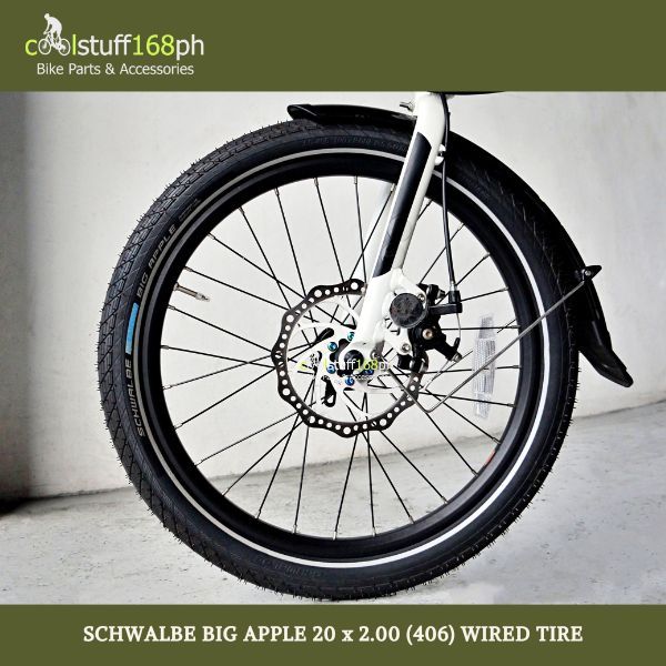 SWB BIG APPLE 20x2.0 PERF LITE R-GUARD BK/BSK/REF ENDURANCE E25 WIRE main image 1