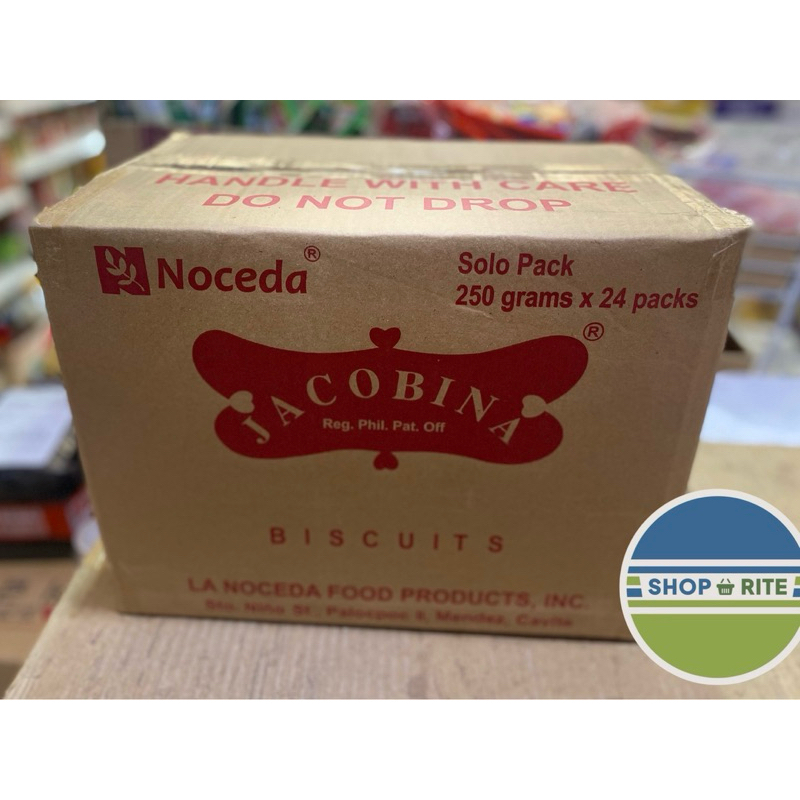 1 box ORIGINAL Jacobina (Noceda)24 packs of 10(250g | Shopee Philippines