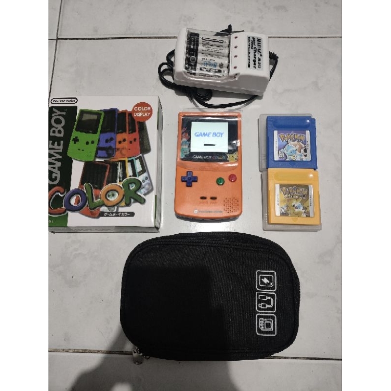 GBC Gameboy Color with Free Assorted Games ORIGINAL | Shopee