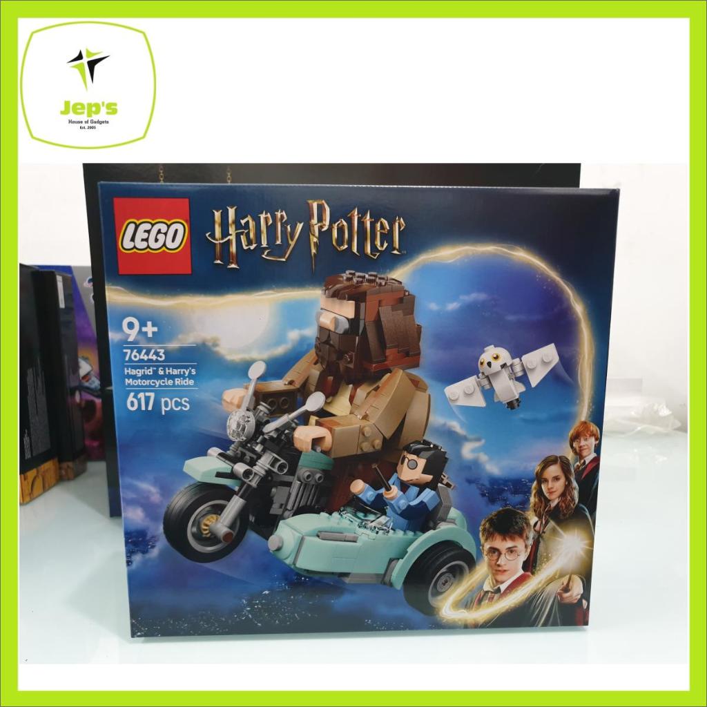 Lego Harry Potter 76443 Hagrid and Harrys Motorcycle Ride (2025 ...