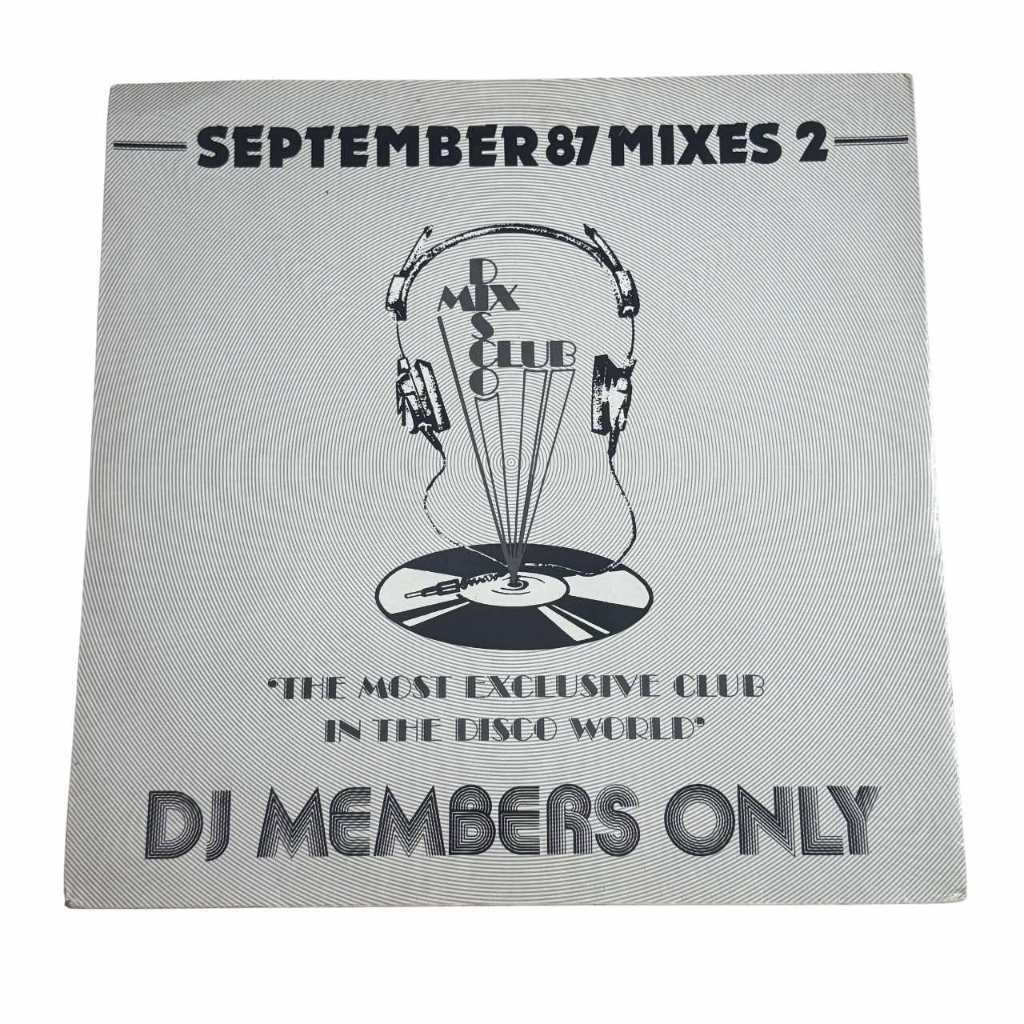 Various September 87 Mixes 2 Vinyl 12 Compilation Partially Mixed