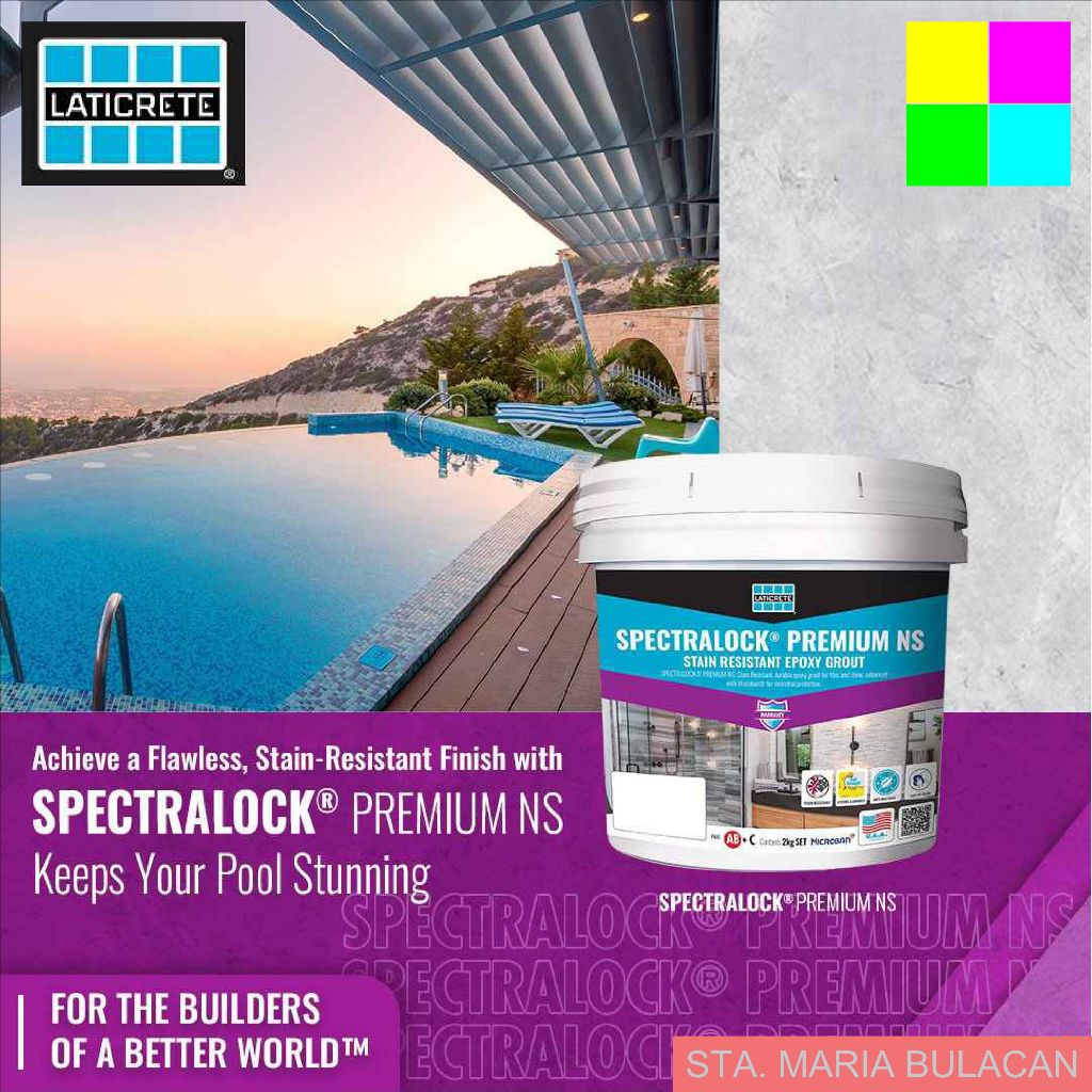 LATICRETE SPECTRALOCK NS High Performance Epoxy Grout (2kg) NON STAIN ...