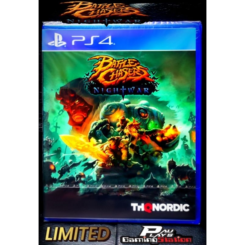 PS4 PS5 Battle Chasers Nightwar Brandnew Sealed THQNordic Original 