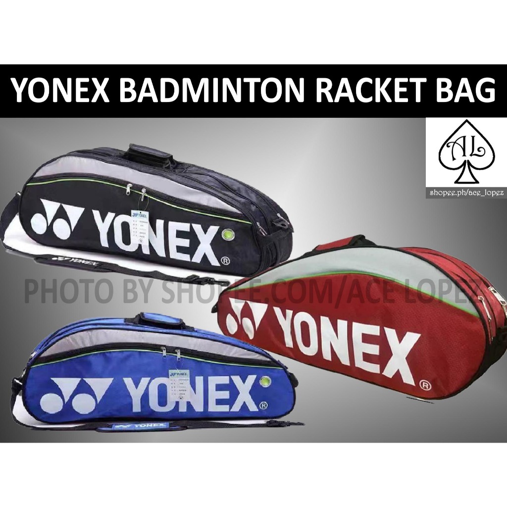 Yonex Badminton Racket Bag Wide Large _ALS2127 | Shopee Philippines