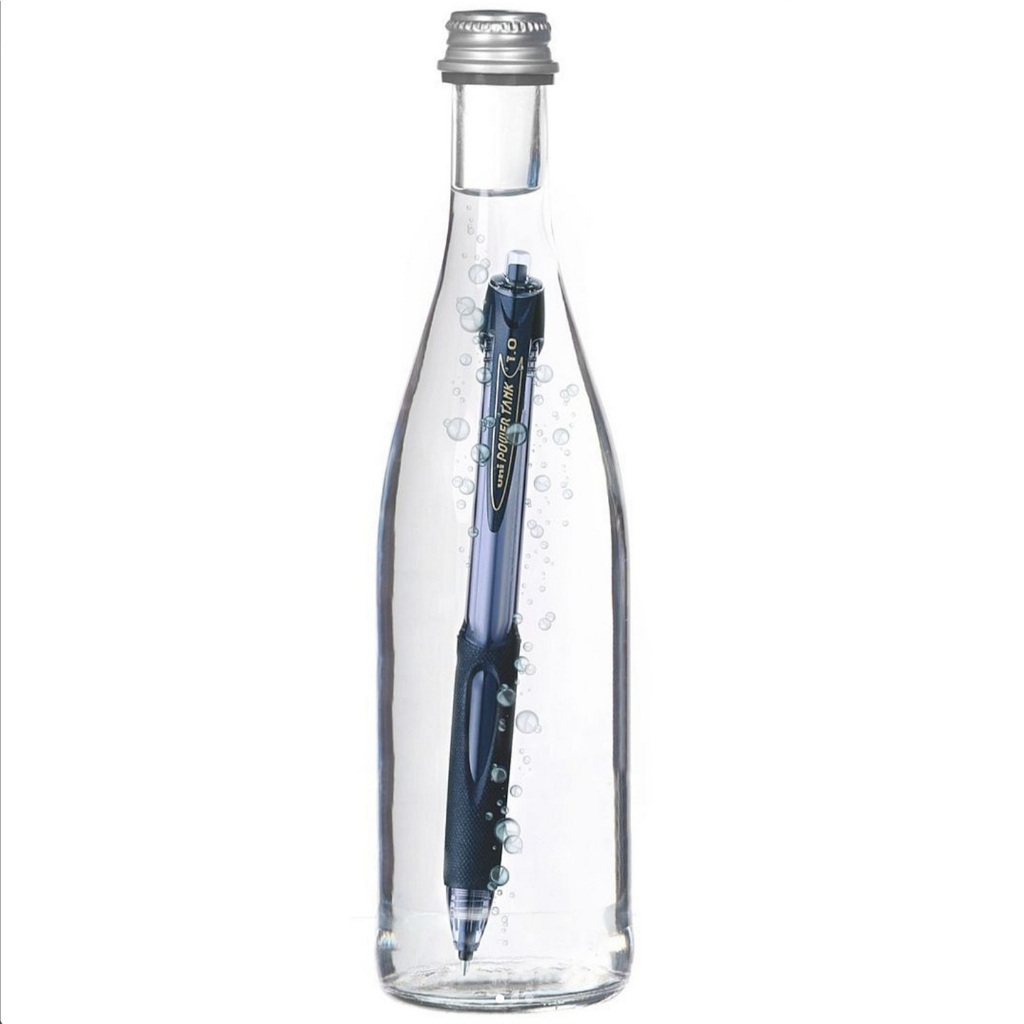 UNI POWER TANK BALLPOINT PEN/REFILL - 0.5/0.7/1.0 MM (SN200PT/SNP ...
