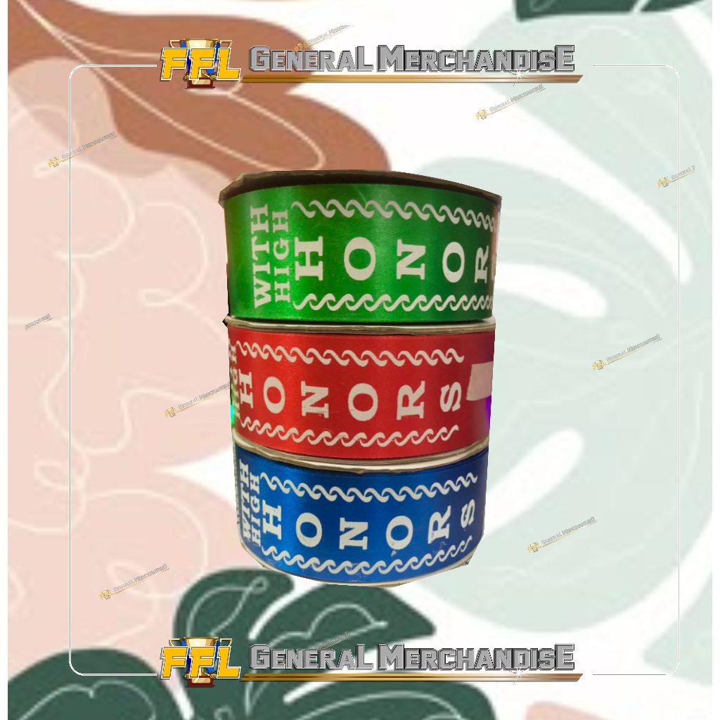 Ribbon for Graduation - WITH HIGH HONORS | Shopee Philippines