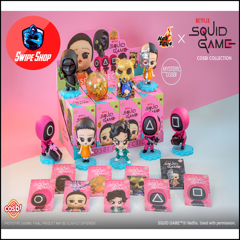 Cosbi Squid Game Netflix Collectibles Hot Toys Sealed Boxes Confirmed ...