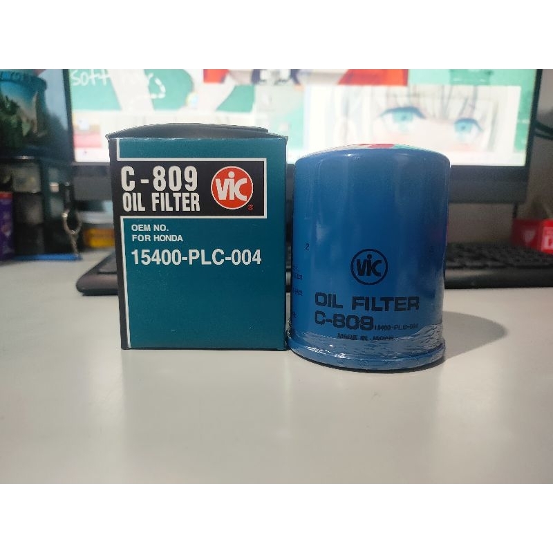 VIC OIL FILTER C-809 made in japan | Shopee Philippines