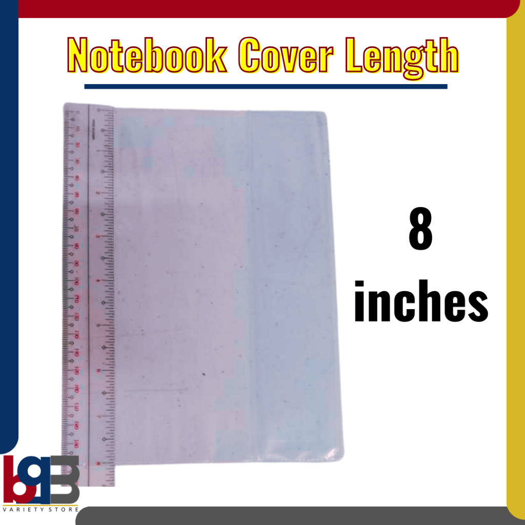 Plastic Notebook Cover 10 pcs per order 8 inches length X 12 inches ...