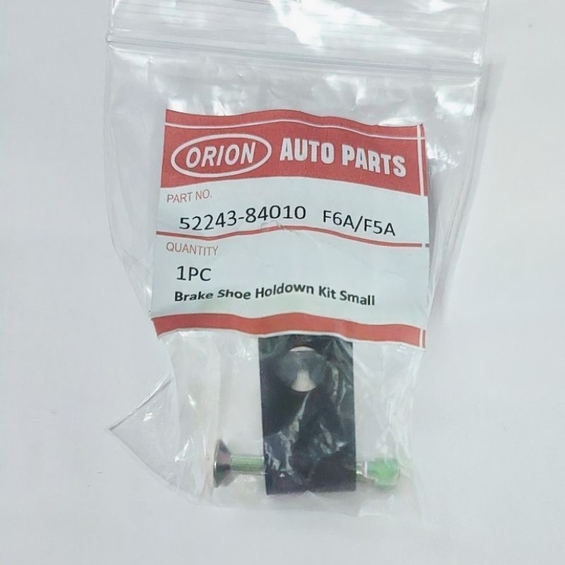 52243-84010 BRAKE SHOE HOLDOWN KIT SMALL ORION | Shopee Philippines