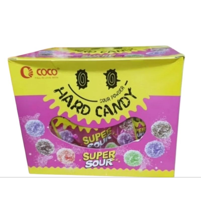 30pcs Super Sour Hard Candy | Shopee Philippines