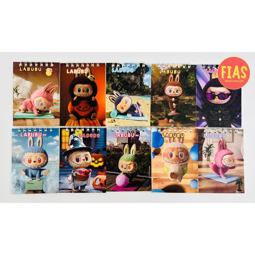 [Wholesale] 10 pcs Labubu Note Pads 100 sheets | Shopee Philippines