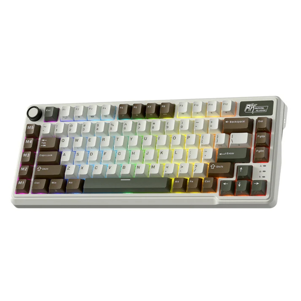 Royal Kludge RK L75 Tri-Mode RGB 85 Keys Hot-Swappable Mechanical ...