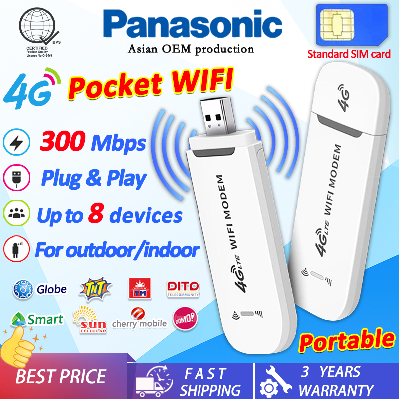 Portable Pocket WiFi For All Network Wireless 4G LTE Wi-Fi Router Modem ...