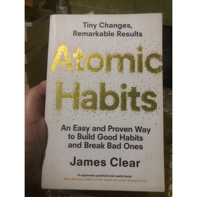 Atomic habits by James Clear | Shopee Philippines