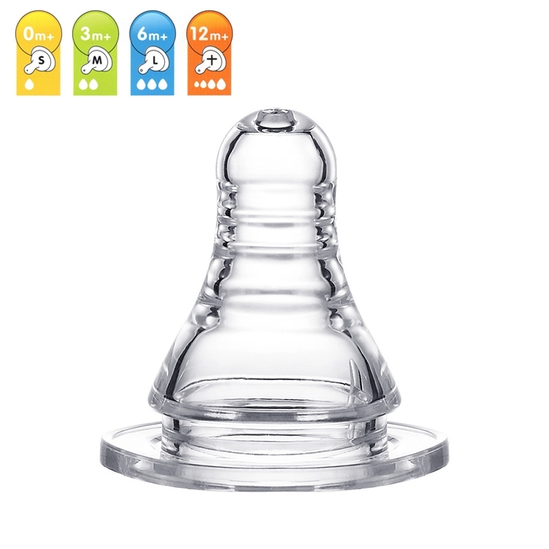 Standard caliber pacifier Wide caliber pacifier Silicone pacifier ...