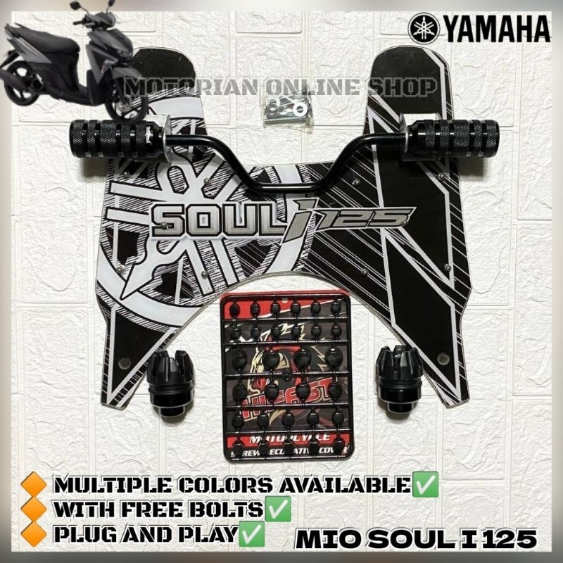 YAMAHA MIO SOUL I 125 EURO SIP 125 FIBER MATTING SLIDER AXEL CAP ...