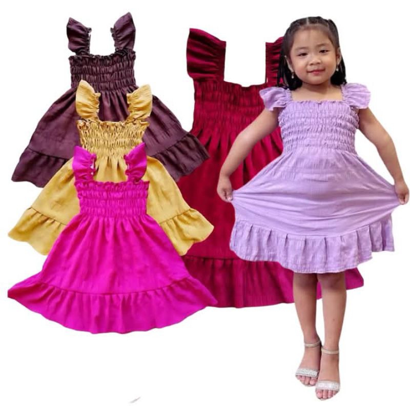 Zephyr Embroidered Tunic Dress  4-7 Years