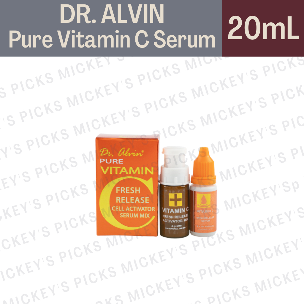 Dr. Alvin Pure Vitamin C Fresh Release Serum 20mL | Shopee Philippines