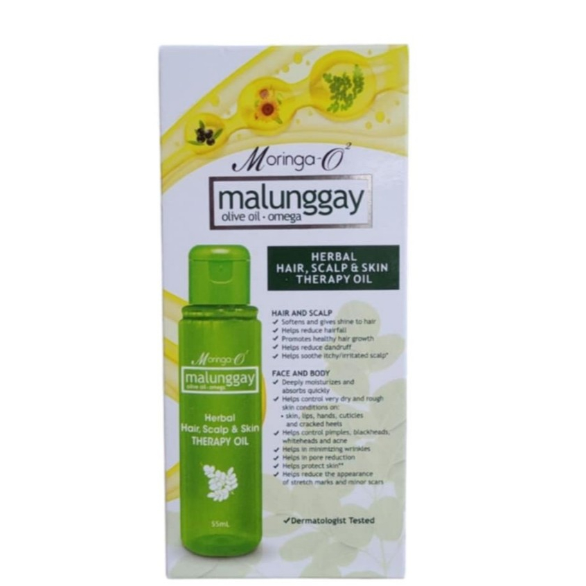 Moringa-O2 Therapy Oil Malunggay Olive Oil Omega 55mL | Shopee Philippines