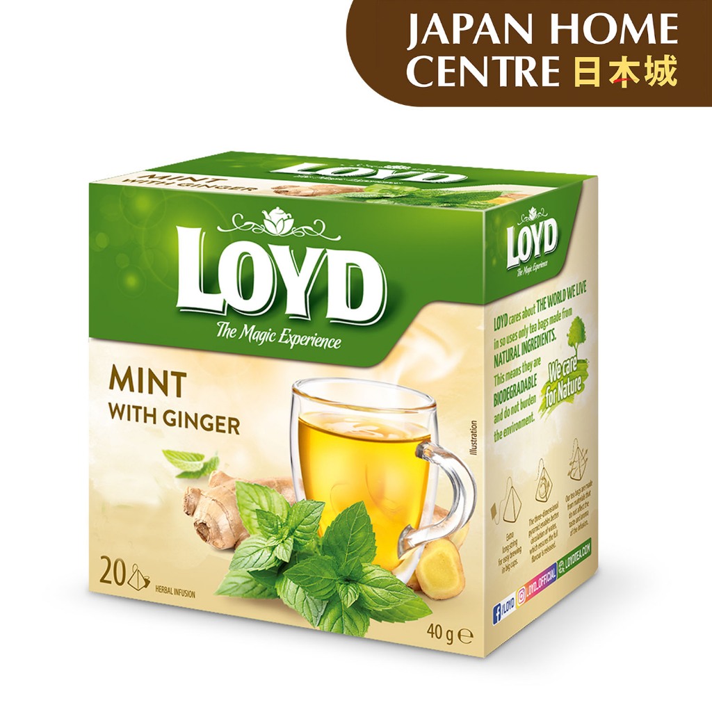 Loyd Mint with Ginger Tea 2g*20 [Japan Home] | Shopee Philippines