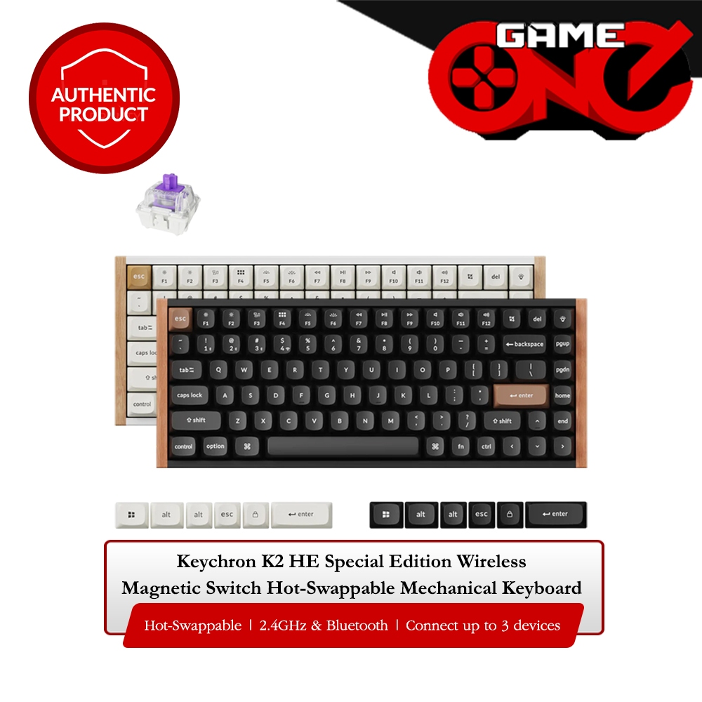 Keychron K2 HE Special Edition RGB Magnetic Switch Hot-Swappable ...