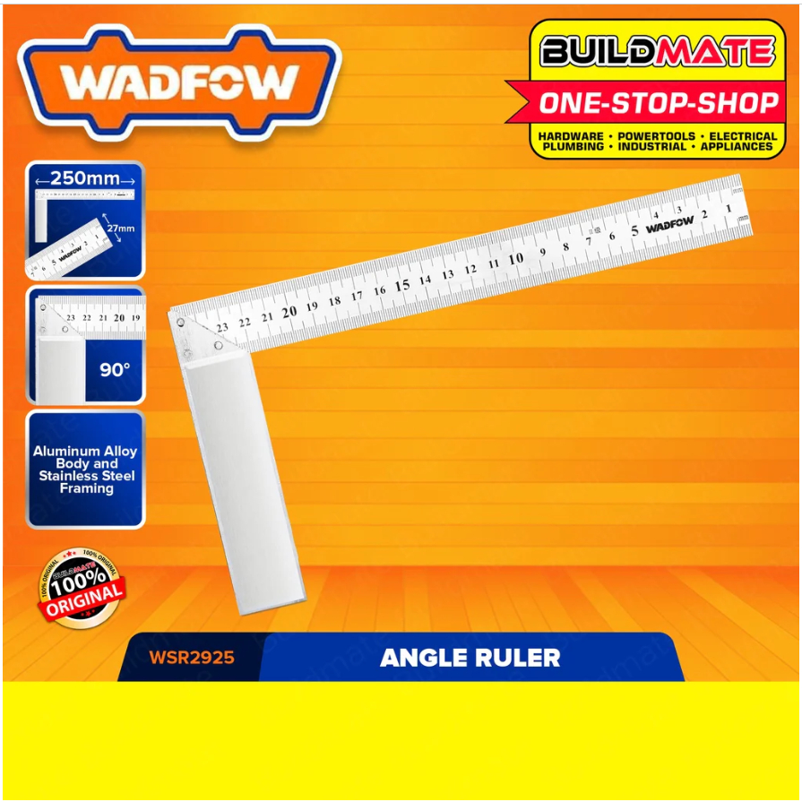 WADFOW Angle Square Ruler 150mm | 250mm [SOLD PER PIECE] L-Square L ...
