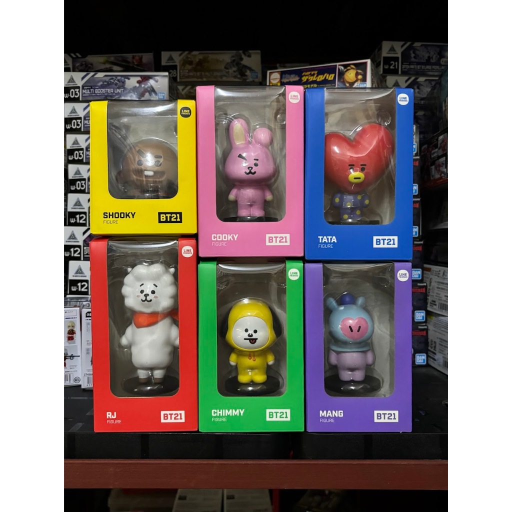 BTS BT21 Line Friends Figure Singles | Shopee Philippines