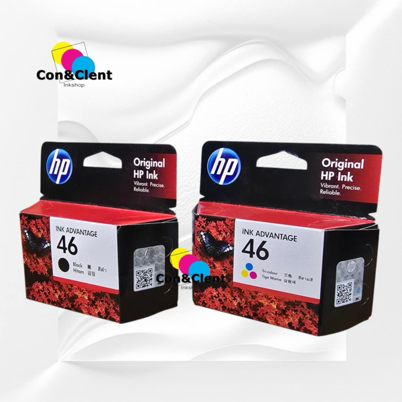 Brandnew Ink cartridge 46 black/colored with box | Shopee Philippines