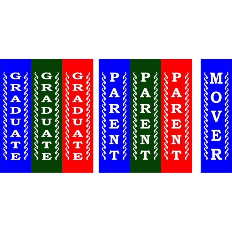 GRADUATION SATIN RIBBON 50/100 PIECES RIBBON ONLY | Shopee Philippines