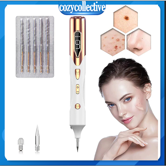 9 Level Warts Mole Spot Mole Removal Cautery Pen Laser Plasma Pen ...