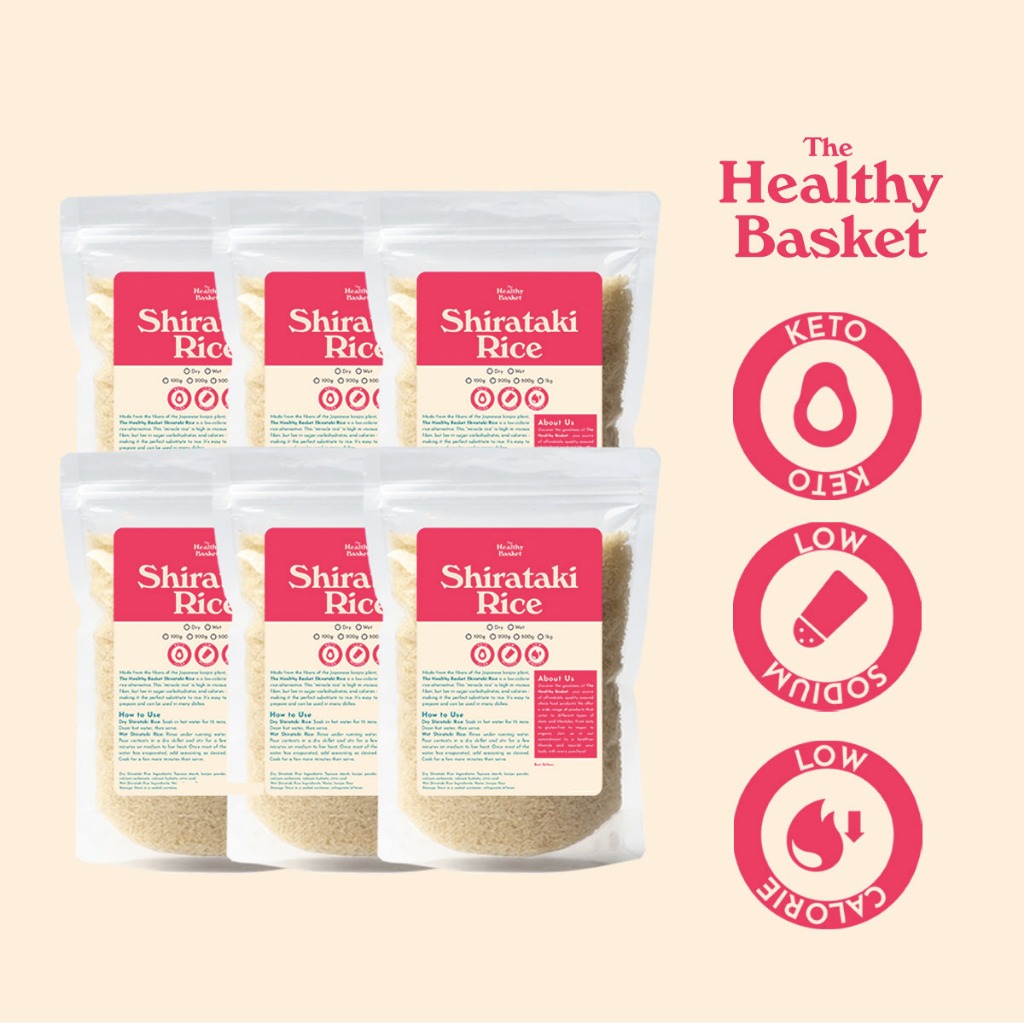 Healthy Basket Bulk Dry / Dried Shirataki Rice 6kg | Shopee Philippines