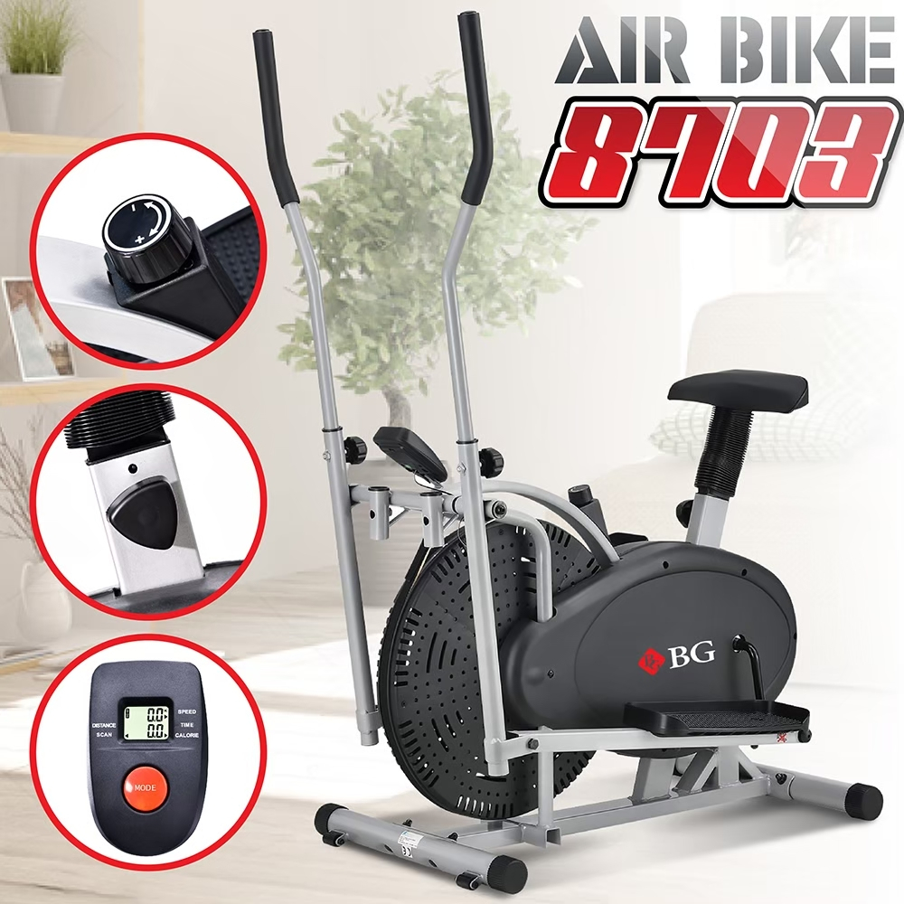 B&G SPORT Elliptical Exercise Bike Indoor/Outdoor Machine Equipment Use ...