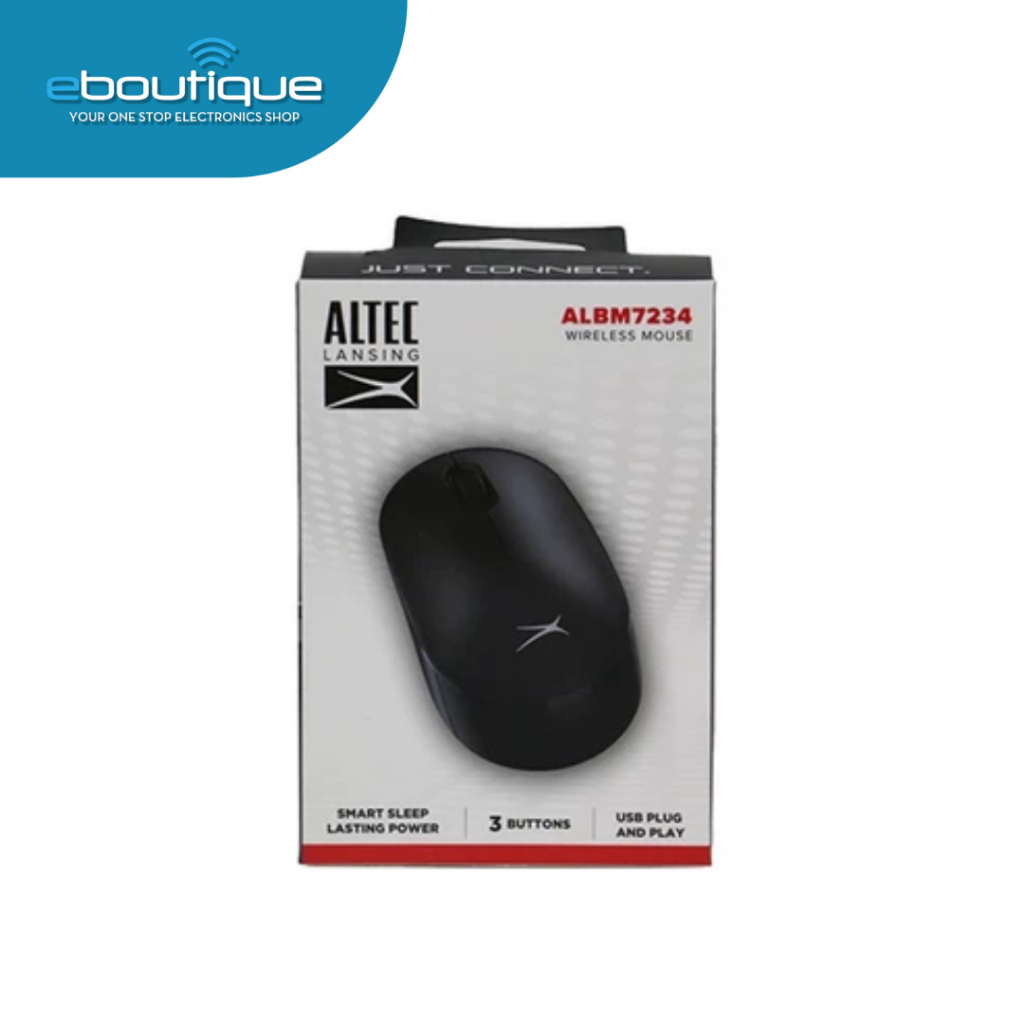 ALTEC Lansing Wireless Mouse 3 Buttons (ALBM7234) | Shopee Philippines