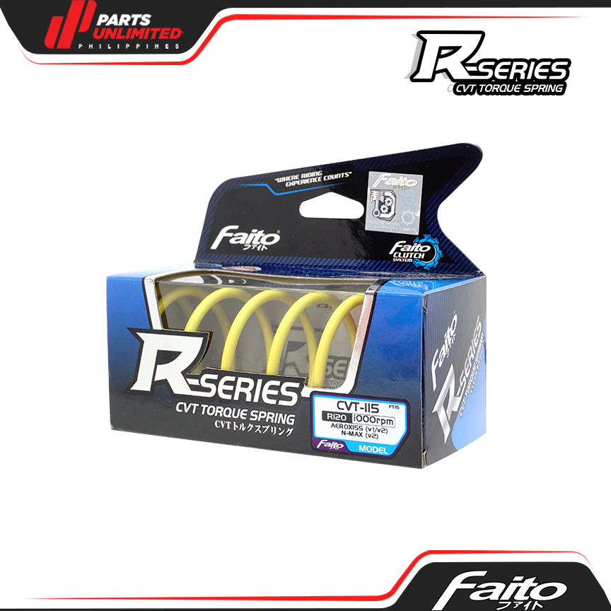 FAITO CENTER SPRING R-SERIES CVT 115 AEROX/NMAX V1/V2 OR CLICK 150/160 ...