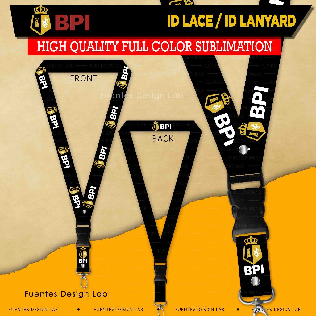 BPI Id Lace | BPI Lanyard | Shopee Philippines