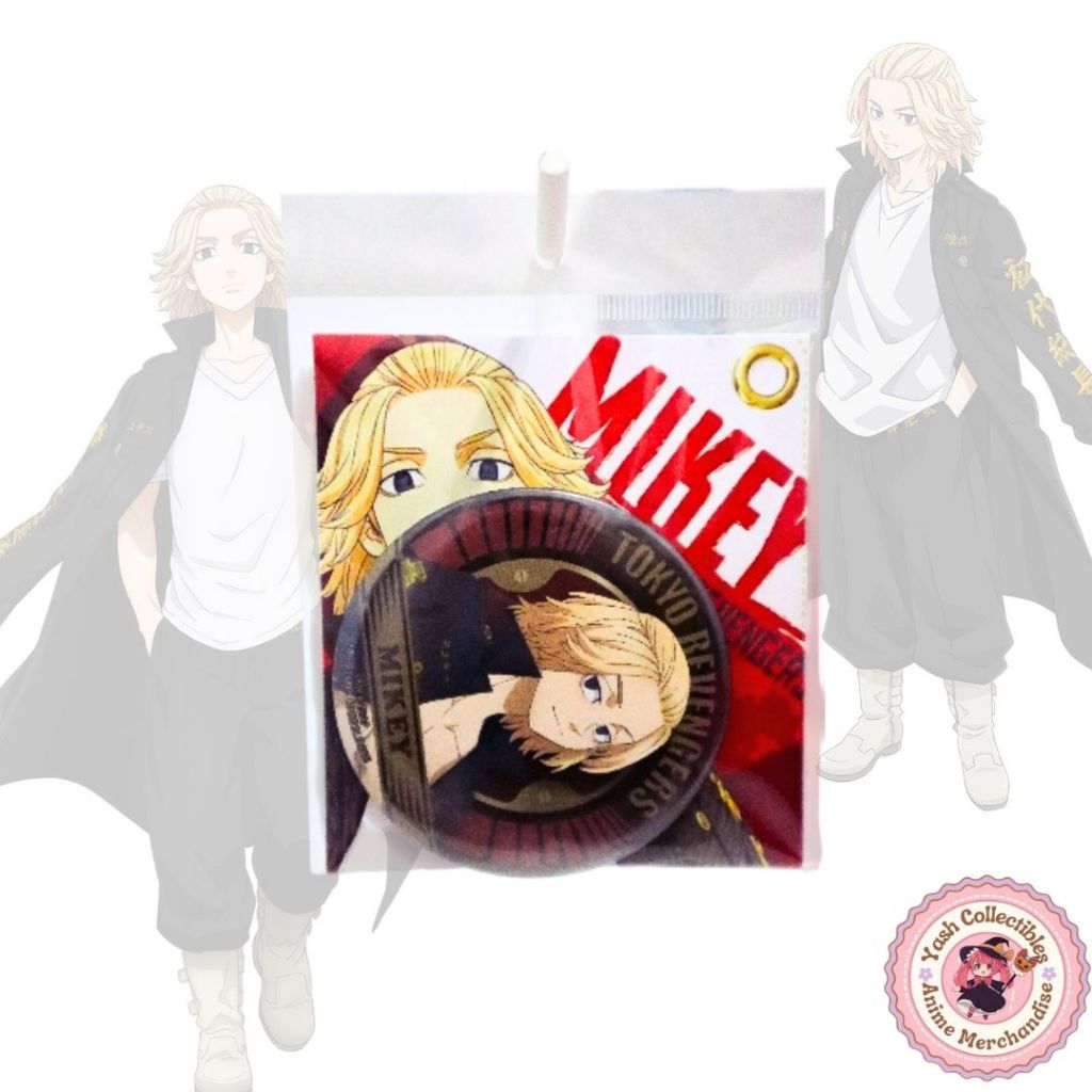 Tokyo Revengers Mikey Button Pin | Shopee Philippines