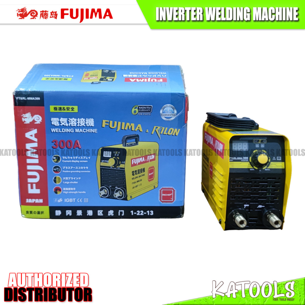 KATOOLS ~ Fujima Japan Rilon 300Amp IGBT Inverter Welding Machine Free ...