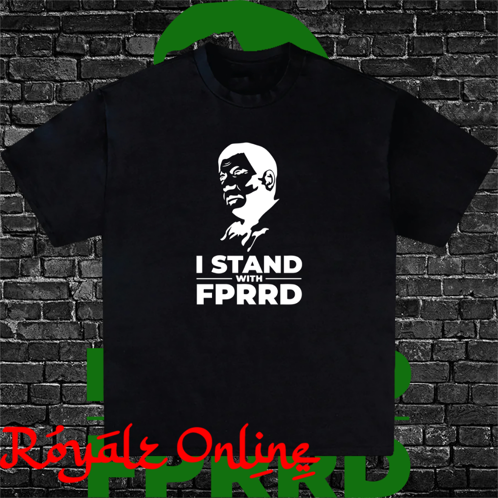 I Stand With PRRD Shirt DTF Front Print (Unisex For Men And Women ...