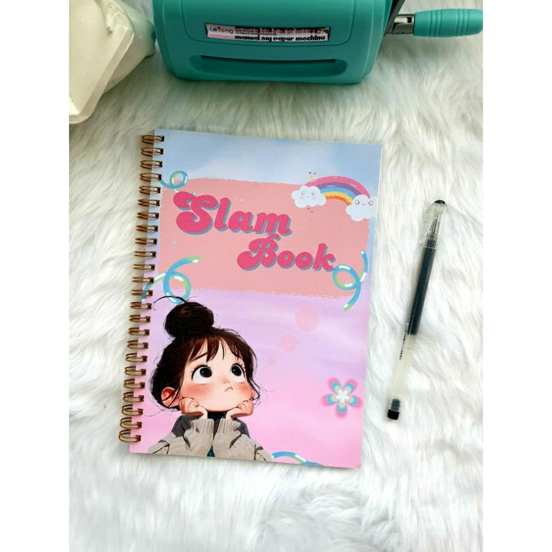 Personalized Slam Book 100 Pages - Book for Kids & Teens | Shopee ...