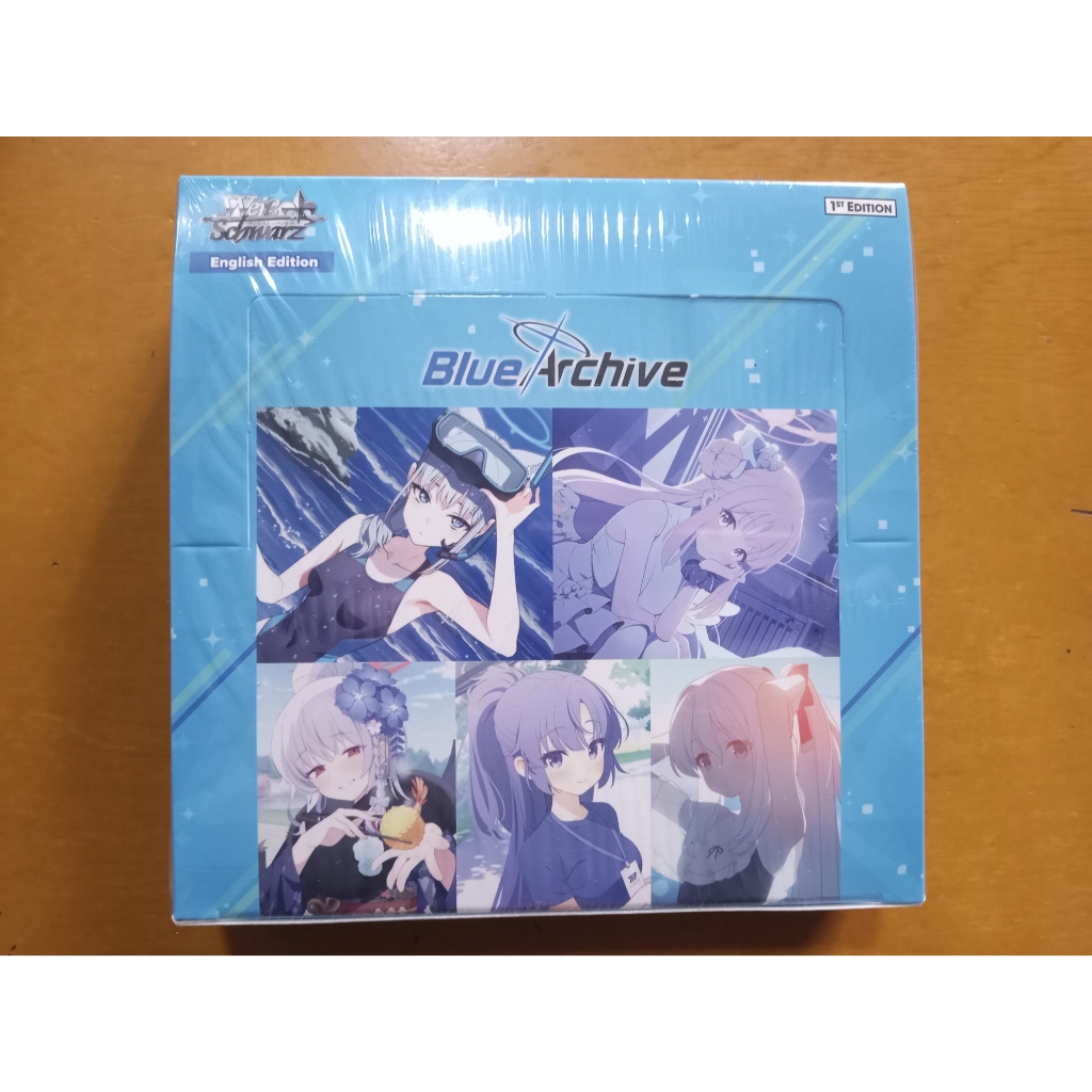 WS Blue Archive Booster Box English Sealed Weiss Schwarz | Shopee ...